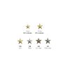 Tachuela metalizada adhesiva "Estrella" - Imagen 2