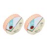 Cinta Bies Vichy cuadro grande 18 y 30 mm